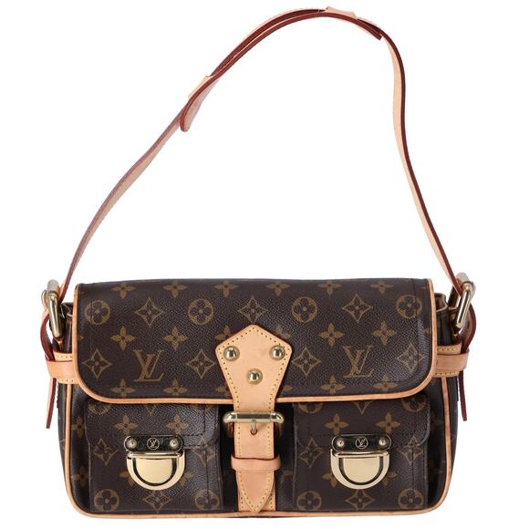 Louis Vuitton Hudson PM Monogram Shoulder Bag M40027 Canvas - Picture 1 of 7